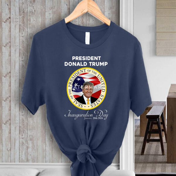 Celebrate the Inauguration: President Trump Inauguration Day 2024 Commemorative Shirt - Image 2