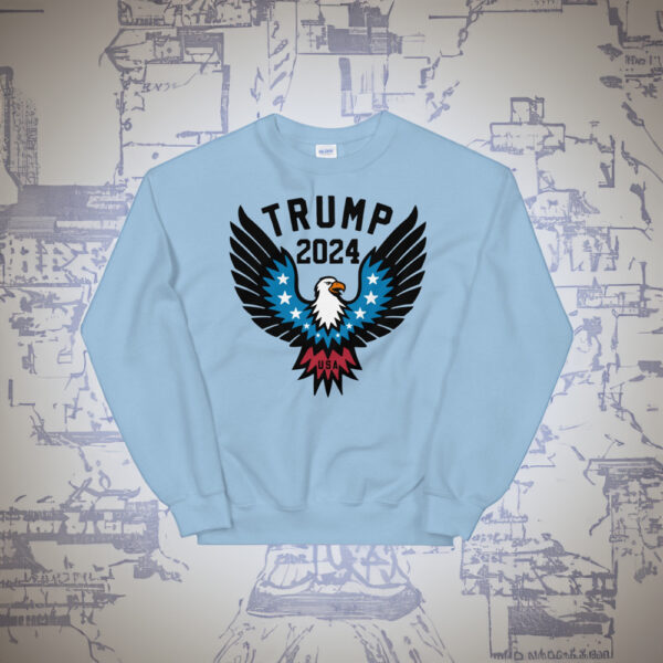 Show Your Support: Trump 2024 Sweatshirt for Patriots - Image 2