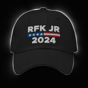 Rfk Jr Hat Embroidered Dad Cap RFK JR For President 2024 Merch