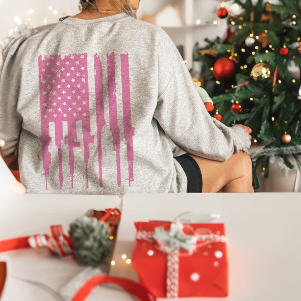 Empower Your Right: Second Amendment Pink Firearm Sweatshirt