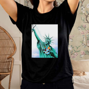 Statue Of Liberty Getting Rid of Donald Trump Shirt