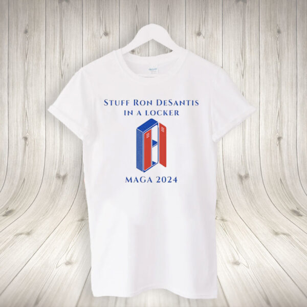 Stuff Ron Desantis In A Locker Maga 2024 T-Shirt: Show Your Support for Freedom and Patriotism