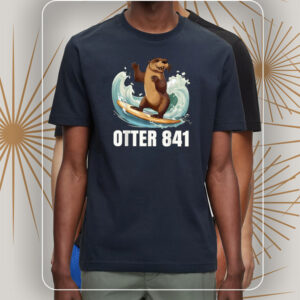 Surfing Otter 841 California Sea Otter 841 T Shirt