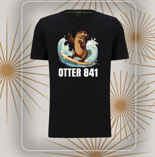 Surfing Otter 841: Embrace the California Sea Otter Spirit