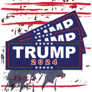 TRUMP 2024 Decal Vinyl 3M™ Bumper Stickers