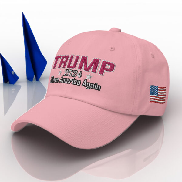 TRUMP 2024: Embroidered "Save America Again" Hat