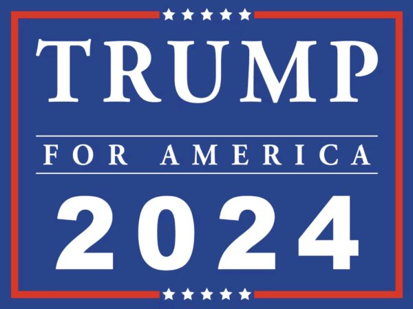 TRUMP For America 2024: Show Your Support with Our Yard Sign - Image 2