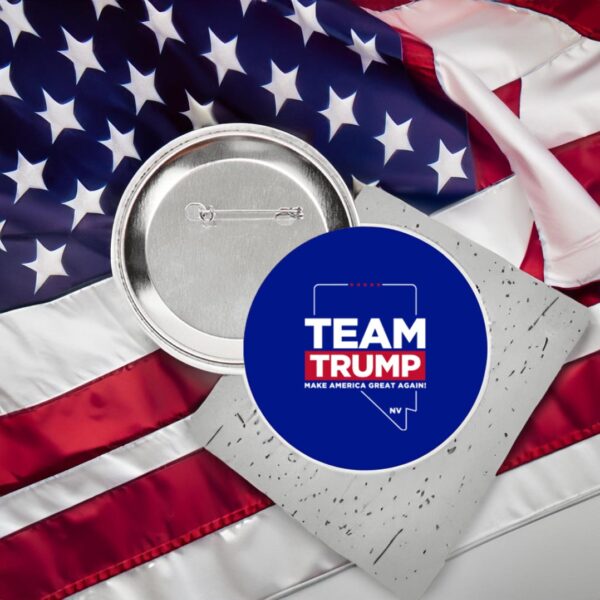 Team Trump Nevada Blue 3" Buttons