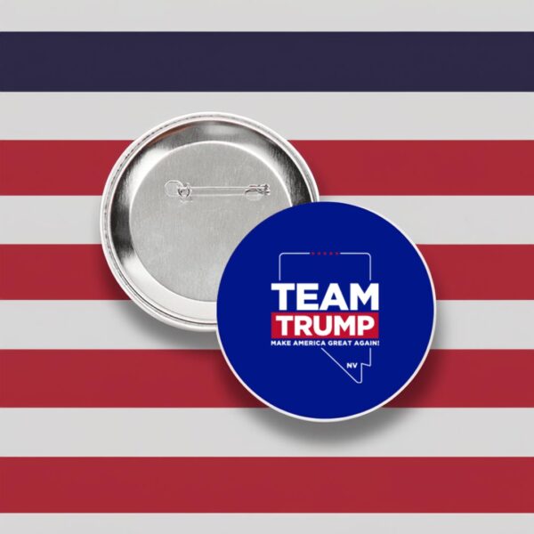 Team Trump Nevada Blue 3" Buttons - Image 2