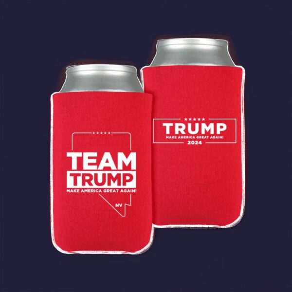 Team Trump 2024 Nevada Red Beverage Cooler: Keep Your Drinks Cold and Show Your Support - Image 4