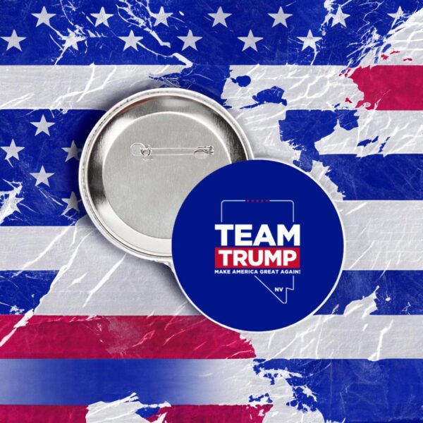 Team Trump Nevada Blue 3" Buttons - Image 4