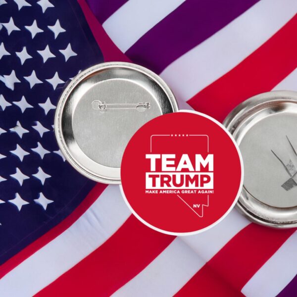 Team Trump Nevada Red 3" Buttons - Image 2