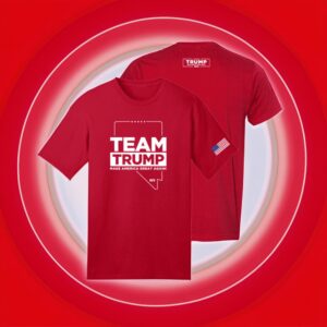 Team Trump Nevada Red Cotton T Shirts