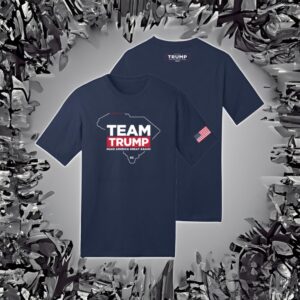 Team Trump South Carolina Navy Cotton T Shirt