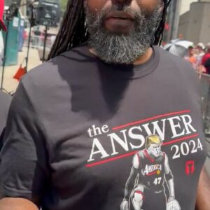 The ANSWER 2024 T-Shirt Trump And Biden