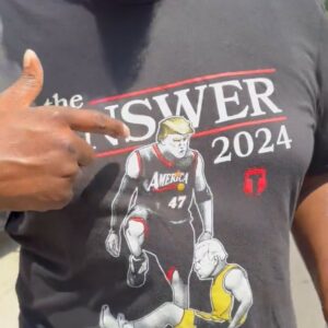 The ANSWER 2024 T-Shirts Trump And Biden