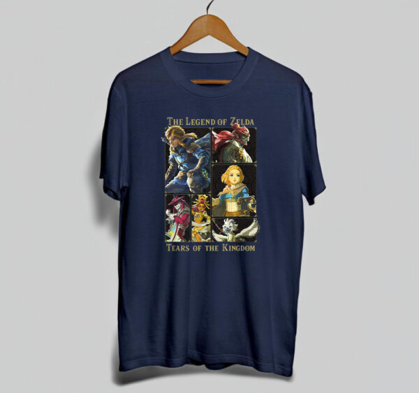 The Legend of Zelda: Tears of the Kingdom Panels Collage T-Shirt - Image 2