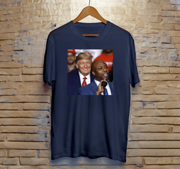 Show Your Support: Tim Scott Donald Trump 2024 T-Shirt