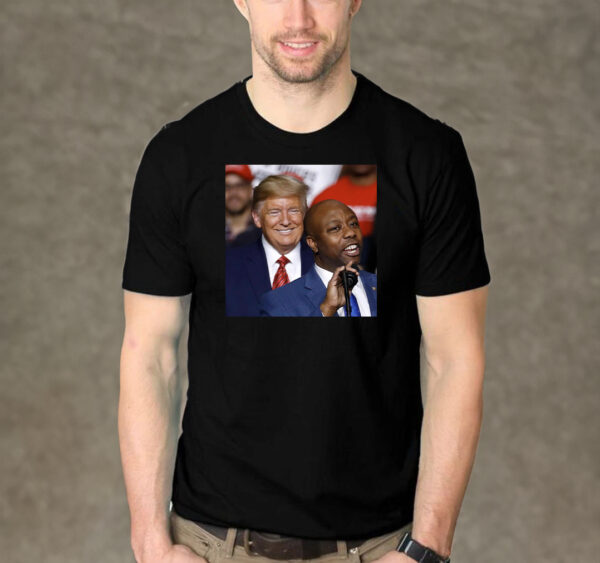 Show Your Support: Tim Scott Donald Trump 2024 T-Shirt - Image 3