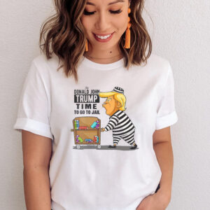 Time To Go To Jail Funny Anti Trump T Shirts