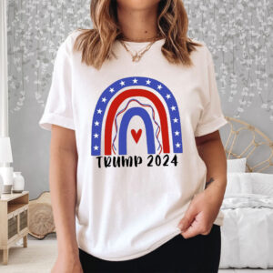 Trump 2024 American Flag Vintage T Shirts 2