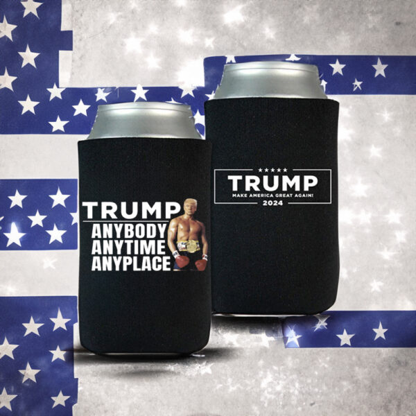 Trump Anybody Anytime Anyplace Black Beverage Cooler: The Ultimate Party Essential - Image 2