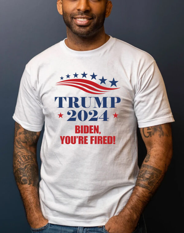 Trump 2024: Biden You're Fired T-Shirt - Show Your Support for Trump - Image 2