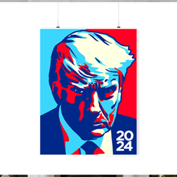 Trump Colorblock Poster 18"x24"