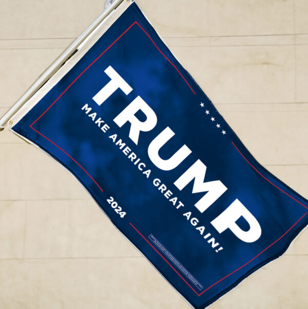 Show Your Support: Trump 2024 Campaign Flag - Image 2