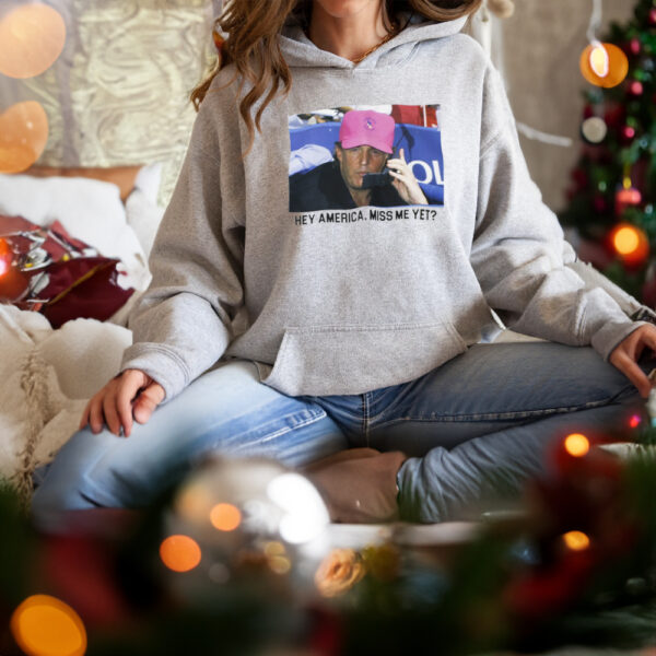 Trump 2024: Hey America, Miss Me Yet? Crewneck Sweatshirt - Image 2