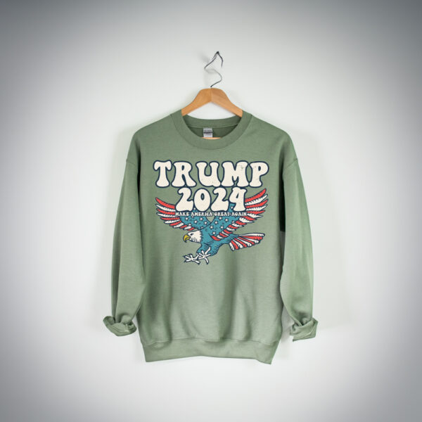 MAGA Distressed Unisex Sweatshirt: Awaken the Patriot Within