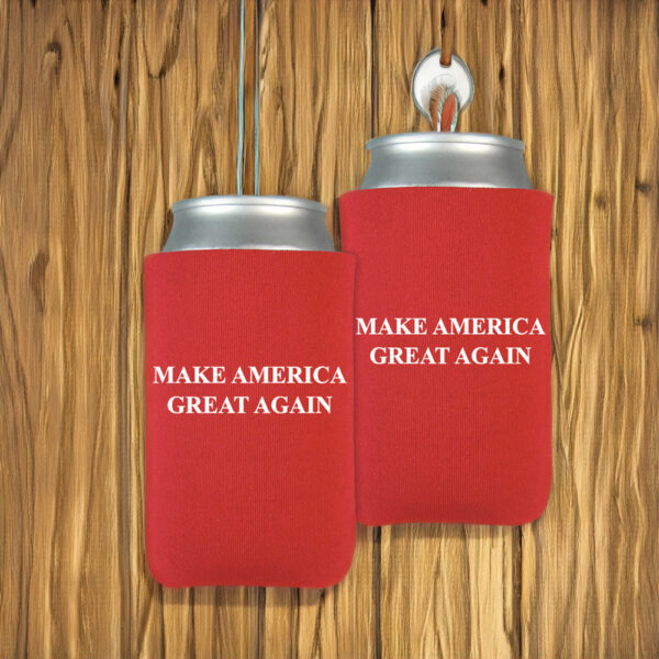 Trump 2024: Keep America Great with Our Red Beverage Cooler - Image 2