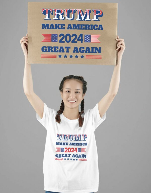 Trump 2024: Make America Great Again T-Shirt for Patriots