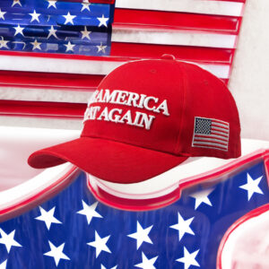 Trump 2024 Official Make America Great Again Stretch Fit Hat