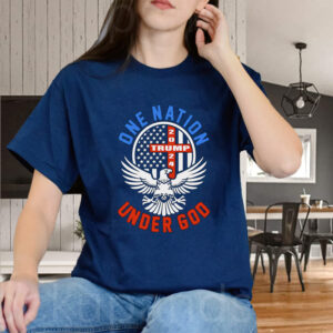 Trump 2024 One Nation Under God shirt