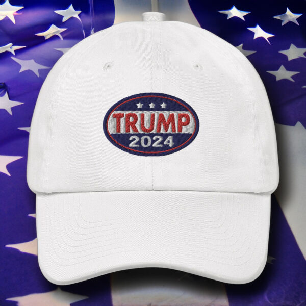 Trump 2024 Presidential Campaign Embroidered Adjustable Baseball Cap - Image 2