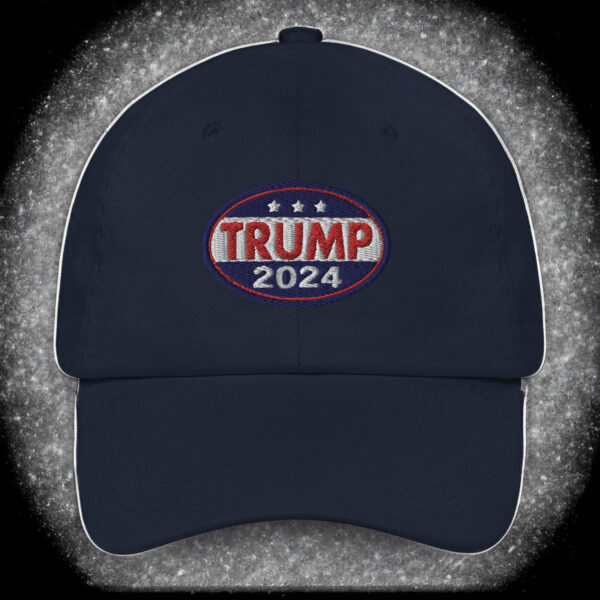 Trump 2024 Presidential Campaign Embroidered Adjustable Baseball Cap