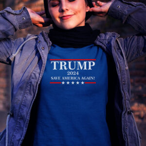 Trump 2024 Save America Again USA President Vote T Shirts