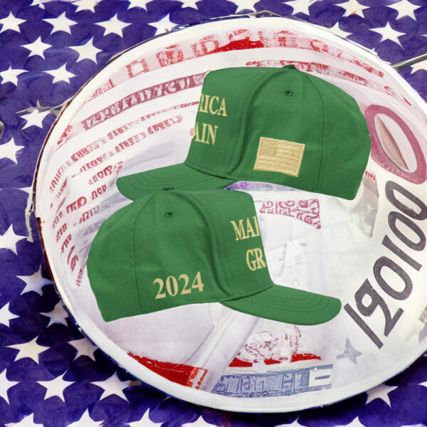 Limited Edition Trump 2024 St. Patrick's Day Hat: Show Your Support in Style - Image 2