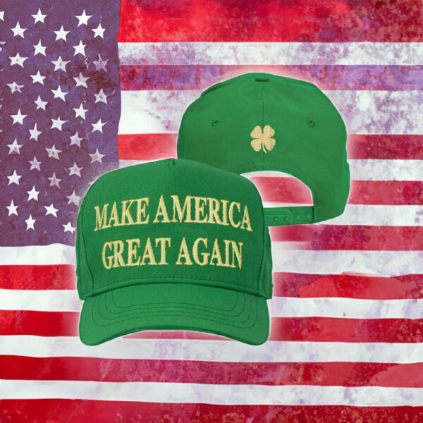 Limited Edition Trump 2024 St. Patrick's Day Hat: Show Your Support in Style