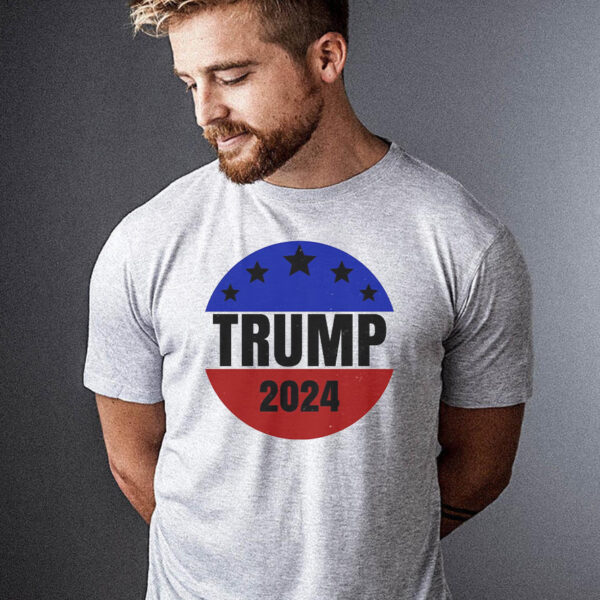 Trump 2024: Show Your Support with Our Exclusive Star Logo T-Shirt - Image 2