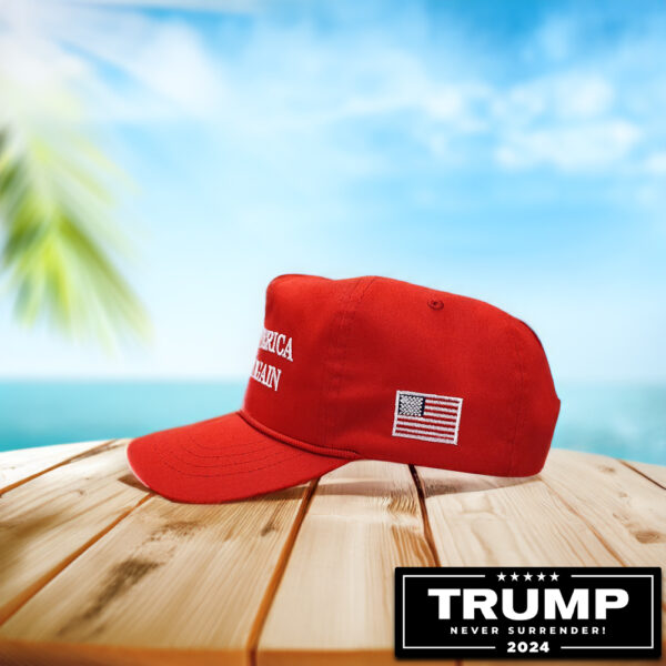 Trump 2024 Store MAGA Flag USA Hat