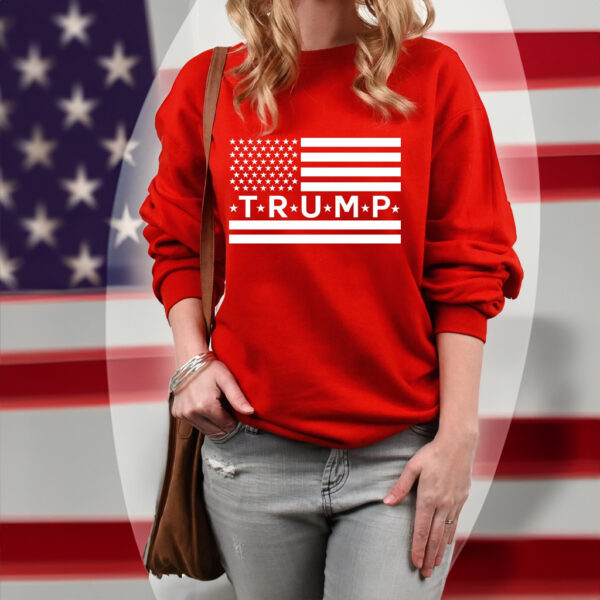 Show Your Patriotism: Trump 2024 Sweatshirt for Pro-America Supporters