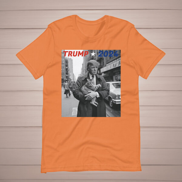 Show Your Support: Trump 2024 Cat T-shirt - Image 2