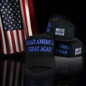 Trump 2024 Thin Blue Line MAGA Hat