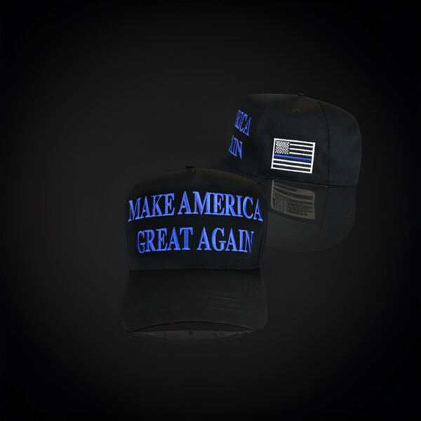 Show Your Support: Trump 2024 Thin Blue Line MAGA Hat