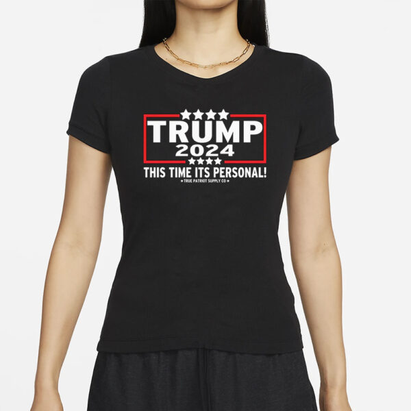 Trump 2024: This Time It's Personal - Unisex Classic T-Shirt - Image 2