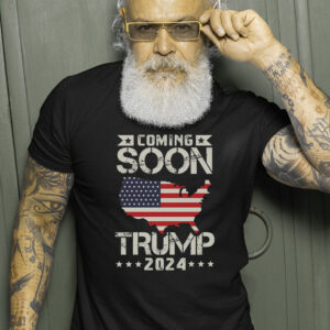 Trump 2024 Trump 2024 American Flag T Shirts 1