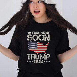 Trump 2024 Trump 2024 American Flag T Shirts