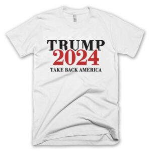 Trump 2024 White T shirt